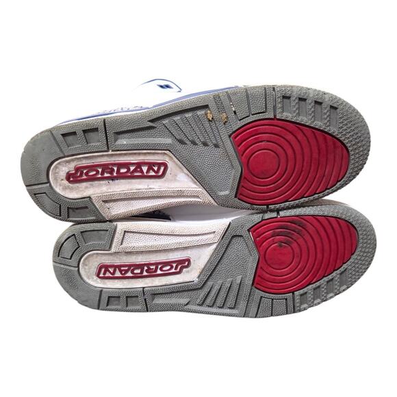 Nike Air Jordan 3 Retro OG BG True Blue 2016 6.5Y / Women's 8 - 854261-106 - Picture 8 of 9